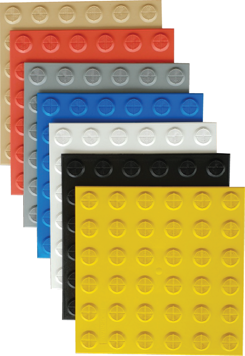 Duratac Hazard Fastile - 300 x 300mm